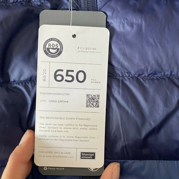 NEW!!! Eddie Bauer Men's Cirruslite Hooded 650 Fill Down Jacket - Picture 11 of 12